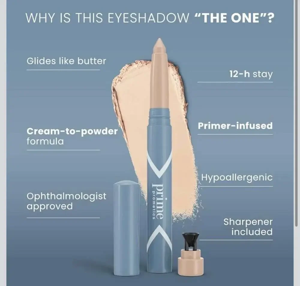 Prime Prometics Primeyes‎ Eyeshadow Stick in Vanilla Matte